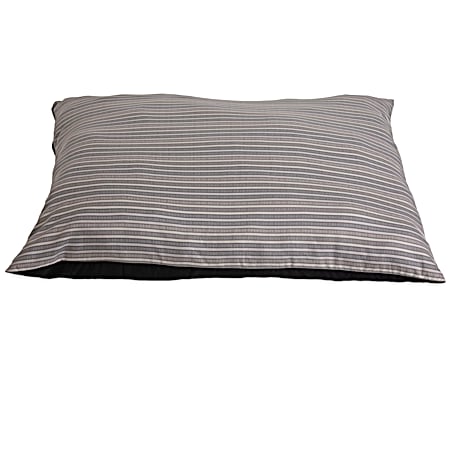 36 x 27 Striped Knife Edge Pillow Pet Bed