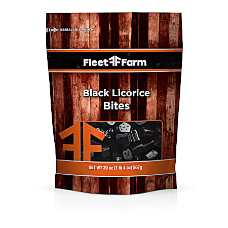 Fleet Farm 20 oz Black Licorice Bites