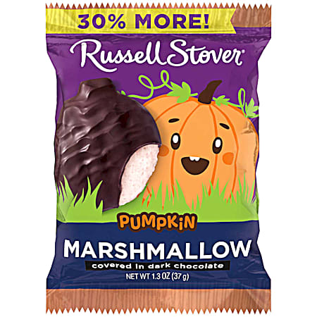 1.3 oz Dark Chocolate Marshmallow Pumpkin