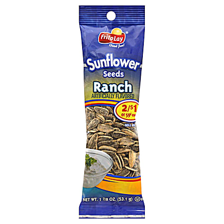 1.8 oz Ranch Flavor Sunflower Seeds