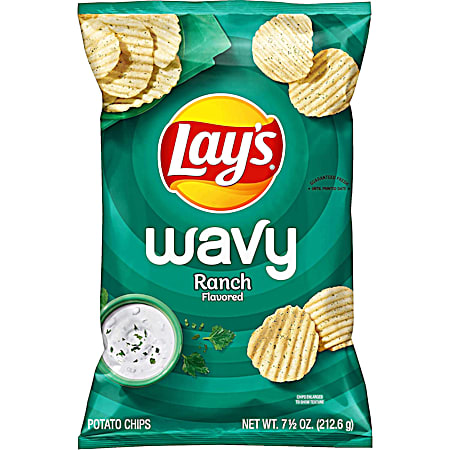 Lay's Ranch Wavy Potato Chips