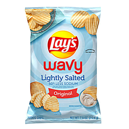 Lightly Salted Original Wavy Potato Chips