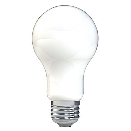 8.5W LED A19 Reveal HD Frosted General Purpose Light Bulb - 1 Pk