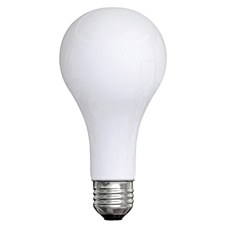 3-Way 50/200/250W A21 Soft White Incandescent Light Bulbs - 2 Pk