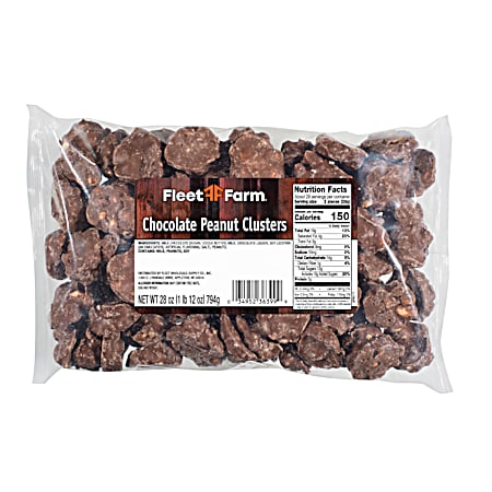 28 oz Chocolate Peanut Clusters