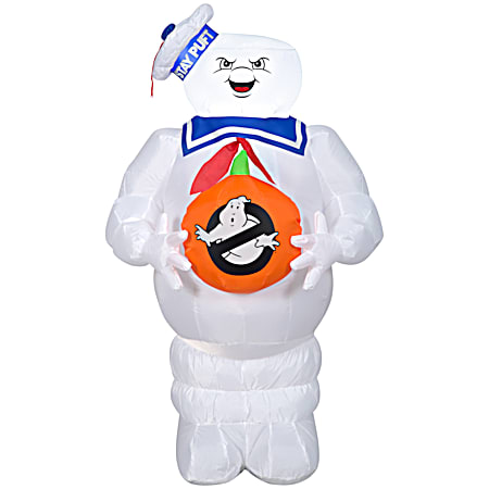 Stay Puft with Jack-O'-Lantern Airblown Inflatable