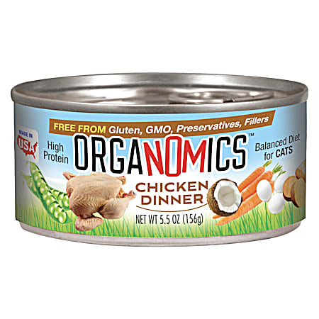 OrgaNOMics 5.5 oz Chicken Dinner for Cats
