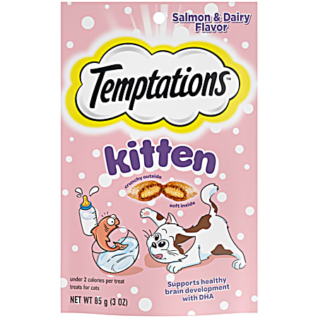 Temptations Salmon & Dairy Flavor Kitten Treats