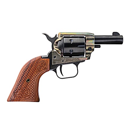 .22 LR Barkeep 6-Rounds Black w/Wood Grip Revolver