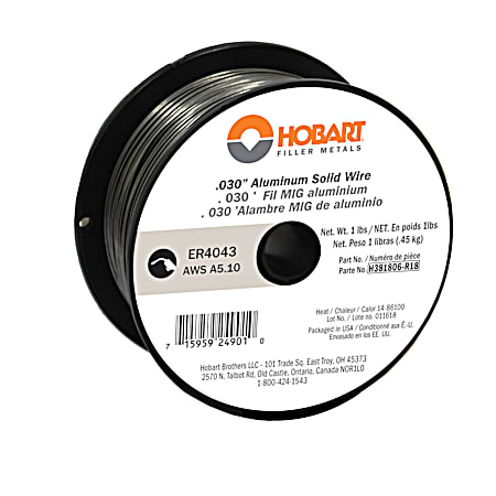 Hobart ER4043 Aluminum Welding Wire