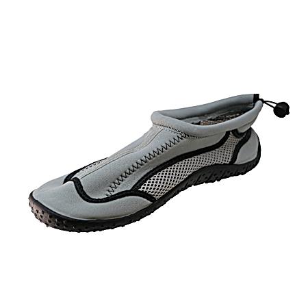 Men's Black/Grey Slip-On Aquasocks