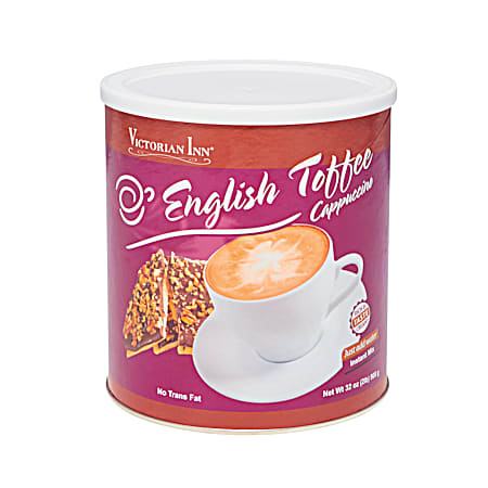 32 oz English Toffee Instant Cappuccino Mix