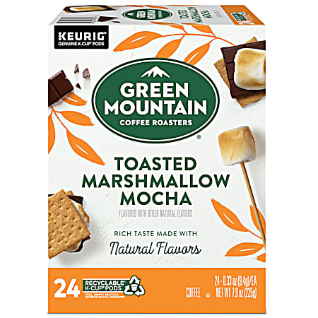 Coffee Roasters Toasted Marshmallow Mocha Light Roast K-Cup Pods - 24 Ct