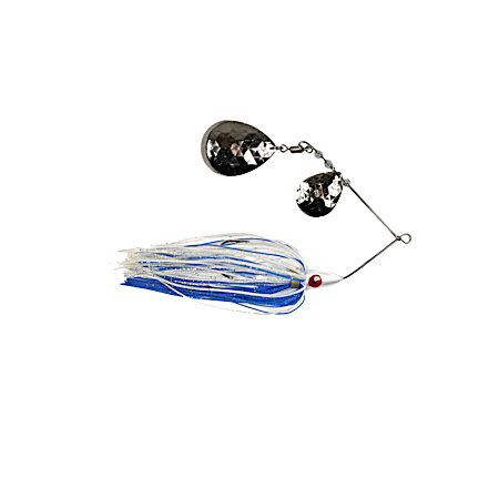 Blue Shad Tandem Nickel Blade Spinner Bait
