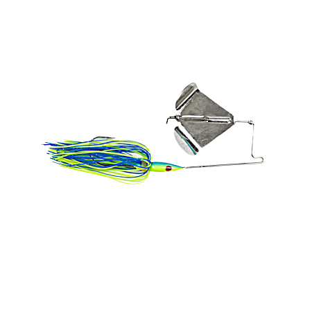 Blue Chartreuse Spin Buzz Bait