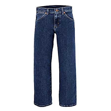 Boys' Cowboy Cut Stonewash Denim Active Flex Jeans
