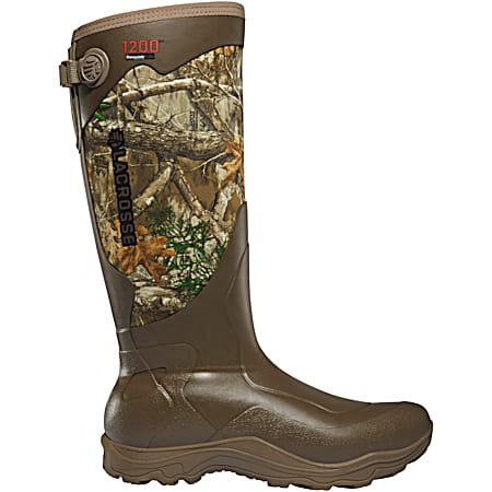 LaCrosse Men's Alpha Agility 17 in Realtree Edge 1200G Rubber Boots