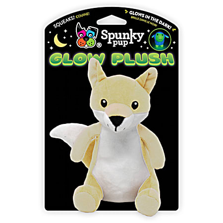 Large Glow Plush Fox Dog Toy