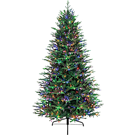 7.5 ft. Nordic Fir Life-Like Tree - 1000 3Mm Starry Lights - Color Changing Warm White & Multi 16 Function Lighting