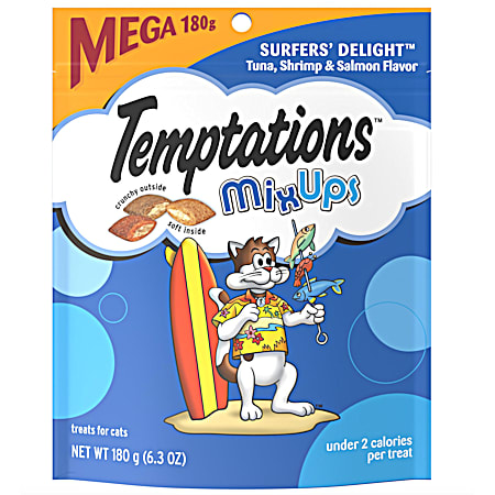 Temptations 6.3 oz MixUps Surfer's Delight Cat Treats