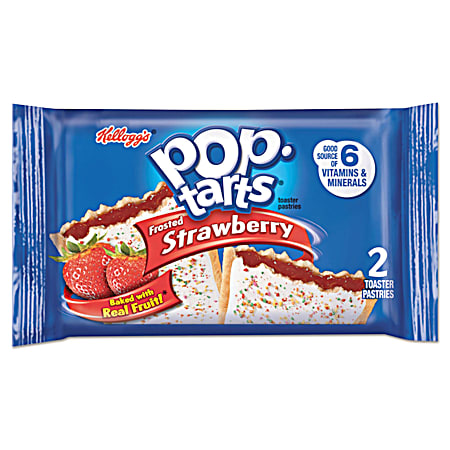 Kellogg's Pop-Tarts Frosted Strawberry - 2pk