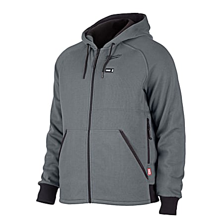 Gray M12™ Men's Heated Hoodie