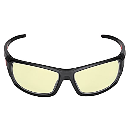 Performance Safety Glasses - Yellow Fog-Free Lenses