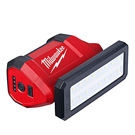 M12 ROVER Service & Repair Pivoting Flood Light w/ USB Charging - Tool Only