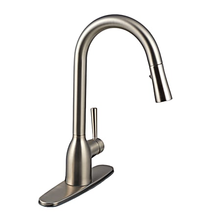 Adler Spot Resist Stainless One-Handle Pull-Down Kitchen Faucet