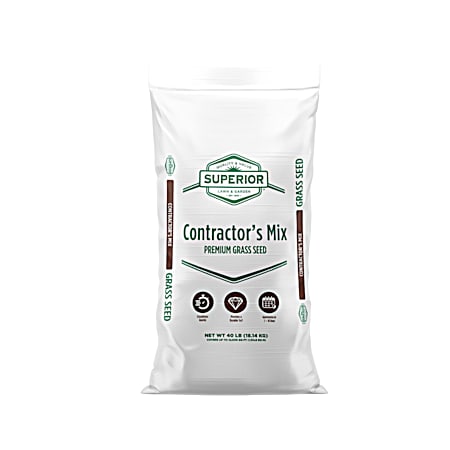 40 lb Contractor's Mix Premium Grass Seed