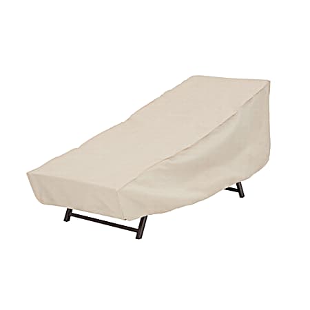 28 in Taupe Chaise Lounge Cover