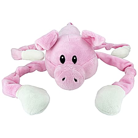 24 in Knot-So-Soft Pig Dog Toy