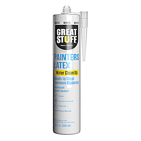 Great Stuff 10.1 fl oz White Painters Latex Siliconized Acrylic Caulk