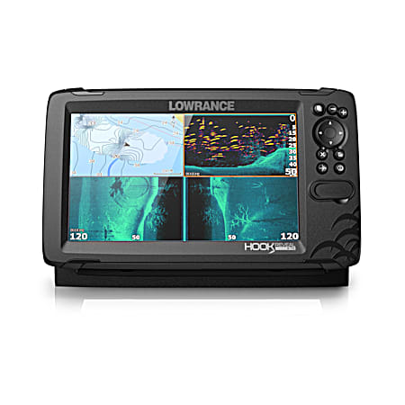 Lowrance HOOK Reveal 9 TripleShot w/CHIRP-SideScan-DownScan & US Inland Charts