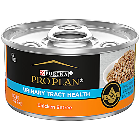 Purina Pro Plan Adult Urinary Tract Health Chicken Entrée in Gravy Wet Cat Food