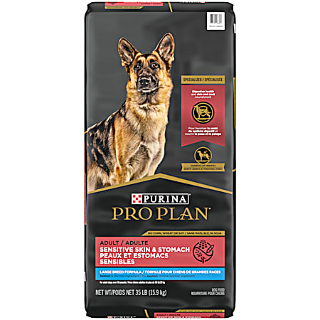 Purina Pro Plan Specialized Large Breed Sensitive Skin & Stomach Salmon & Rice Dry Dog Food