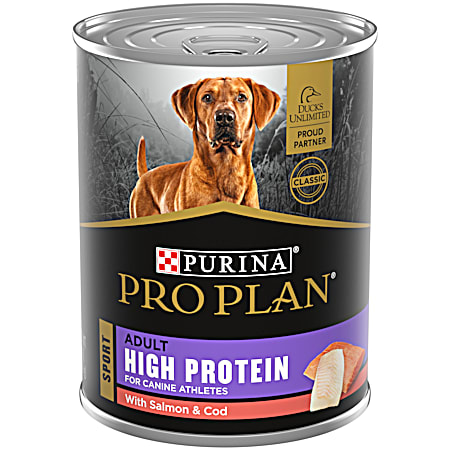 Purina Pro Plan Sport High Protein Adult Salmon & Cod Entrée Wet Dog Food
