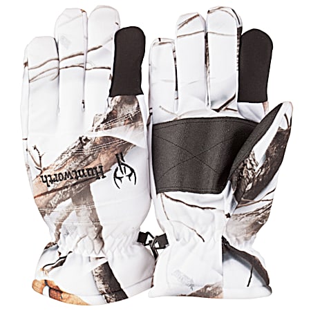 Men's Snow Camo Heavyweight Insulated Classic Gloves