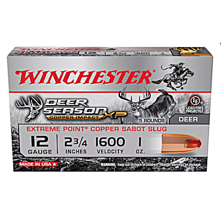12 Ga Deer Season XP Copper Impact Sabot Slug
