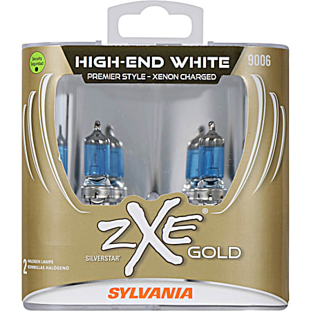 ZXE Gold 9006 SilverStar Halogen Headlight Bulb - 2 Pk