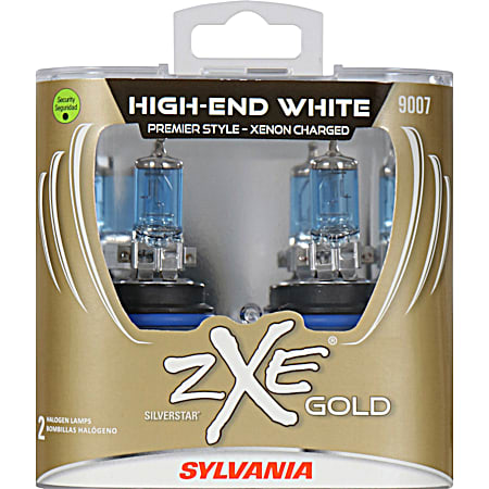 ZXE Gold 9007 SilverStar Halogen Headlight Bulb - 2 Pk