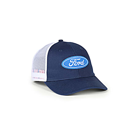 Adult Ford Logo Mesh Back Ball Cap