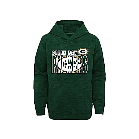 Youth Green Bay Packers Green Team Graphics Hoodie