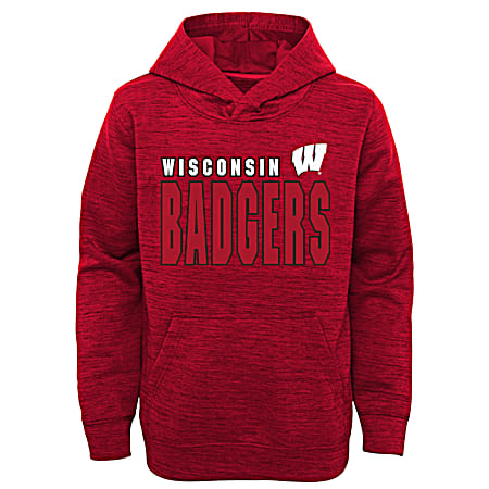 Youth Wisconsin Badgers Team Graphic Pullover Hoodie