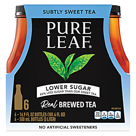 16.9 oz Subtly Sweet Brewed Tea - 6 Pk