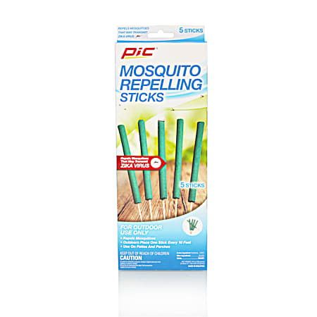 Mosquito Repelling Sticks - 5 Ct