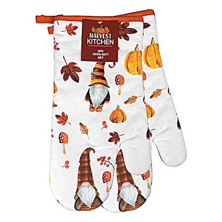 Gather Together 2 Pc Oven Mitt Set