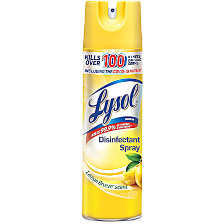 12.5 oz Lemon Breeze Disinfecting Spray