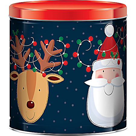 Santa & Friends 3 Flavors Popcorn Tin