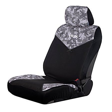 Performance Fishing Camo/Black Lowback Universal Fit Seat Cover